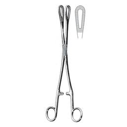 [RH-150-18] Rampley Cotton Swab Forceps, Box Joint, 18cm