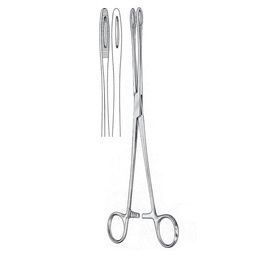 [RH-154-25] Foerster Dressing Forceps, Str, 25cm