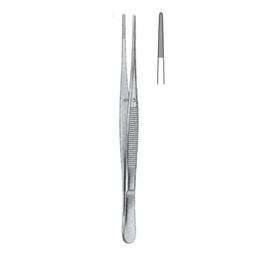 [RF-130-15] Semken Derssing Forceps, Str, 15cm