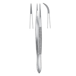 [RF-288-09] Micro Forceps, Serrated, Str, 9cm