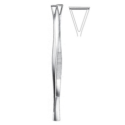 [RF-304-18] Collin Duval Grasping Forceps, 18mm, 20cm