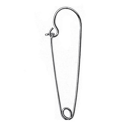 [RAG-124-12] Blunt Safety Pins, 12cm