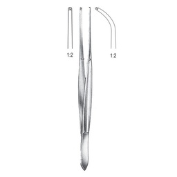 [RF-236-17] Cushing Tissue Forceps, 1x2 Teeth, Cvd, 17.5cm