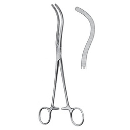 [RG-450-24] Guyon Kidney Pedicle Clamp Forceps, 24cm