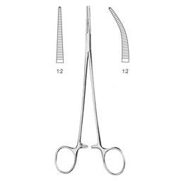 [RG-158-18] Halsted Mosquito Artery Forceps, 1x2 Teeth, Cvd, 18cm