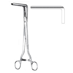 [RG-510-02] Wertheim Hysterectomy Clamp Forceps, Fig 2, 24cm