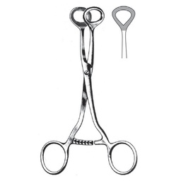 [RG-536-01] Collin Tumor Seizing Forceps, Fig 1, 16cm