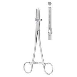 [RG-564-15] Tubing Clamp Forceps, 15cm