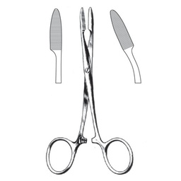 [RG-234-12] Pean Artery Forceps, Screw Joint, Cvd, 12.5cm