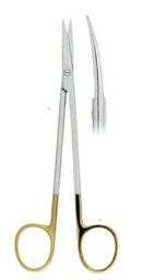 [RDB-993-16/TC] Kelly Gum Scissors  Curved Fig. 2TC(16cm)