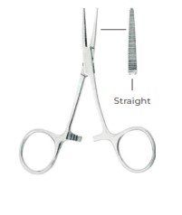 [RDD-306-10] Hartmann Haemostatic Forceps Straight Fig. 1(10cm)