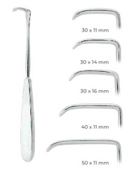 [RDF-291-05] Retractors (Langenbeck 21cm) mm. 50x11