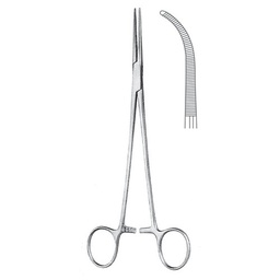 [RG-338-20] Heiss Artery Forceps, Slight Cvd, 20cm