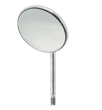 [RDJ-185-25] Rhodium Mouth Mirrors Ø 24 mm Fig. 5