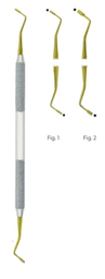 [RDJ-220-51/TG] Filling Instrument with Titanium Nitride Lining, Serrated, Fig 1