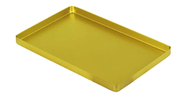 [RDJ-387-00/ALGD] Standard Aluminium Color-coded Base, Golden