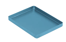 [RDJ-387-20/ALBE] Midi Aluminium Color-coded Base, Blue