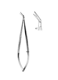 [RE-370-45] Micro Scissors, 18cm, Degree 45