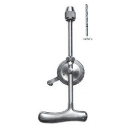 [RN-136-07] Hand Drills 7cm,3.2mm Ø