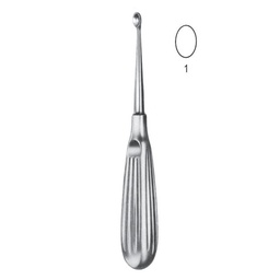 [RO-274-40] Volkmann Bone Curettes, 17cm, Fig. 0000