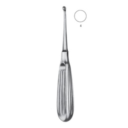 [RO-276-04] Bruns Bone Curettes, 17cm, Fig. 4