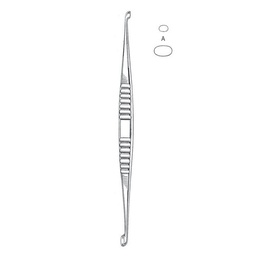 [RO-292-01] Volkmann Bone Curettes, 21.5cm, Fig. A