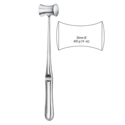 [RO-227-30] Williger Mallets, 24cm, 30mm Ø, 400g( 14 Oz)