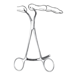 [RO-500-13] Bone Holding Forceps, 13.5cm,