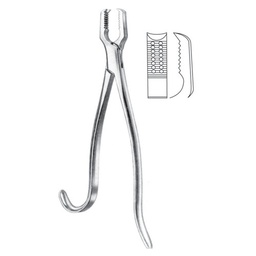 [RO-530-17] Kern Bone Holding Forceps, 17cm