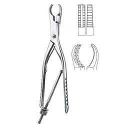 [RO-550-25] Ulrich Bone Holding Forceps, 25cm