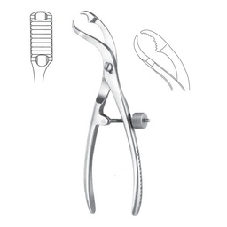 [RO-574-24] Bone Holding Forceps, 24cm