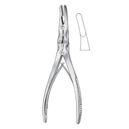 [RO-658-18] Zaufal-Jansen Bone Rongeur Forceps, 18cm