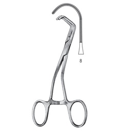 [RR-386-08] Atrauma And Pediatric Clamps, 14cm, Fig. 8