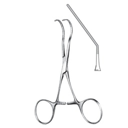 [RR-388-01] Castaneda Neonatal Pediatric Clamps, Delicate Pattern, 13.0cm