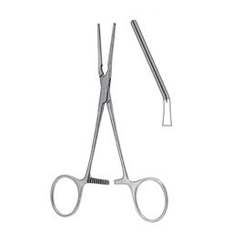 [RR-326-02] Cooley Atrauma Cardiovascular Forceps, Curved, 14.0cm