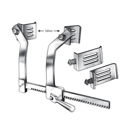 [RS-290-65] Braastad Rib Spreaders, S/S, 65x65mm