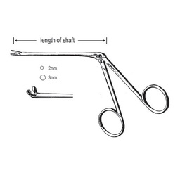 [RV-194-03] Hartmann Ear Polypus Forceps, 8.5cm, 3.0mm