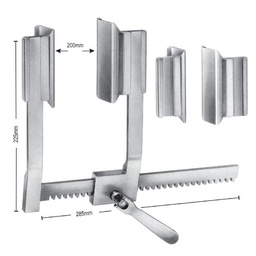 [RS-324-03] De Bakey Rib Spreaders, 40x100mm