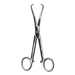 [RX-220-15] Loebker Tongue Holding Forceps, 15.5cm