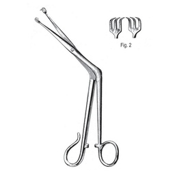 [RZ-166-21] Tivnen-Tyding Tonsil Seizing Forceps, 21cm, Fig. 2