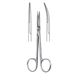 [RE-153-11] Iris Fine Scissors, Cvd, 11.5cm