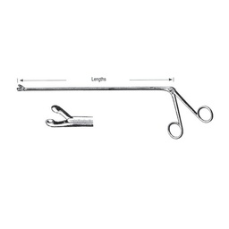 [RZ-234-50] Chevalier-Jackson Broncho-Esophagoscopy Forceps, 50cm