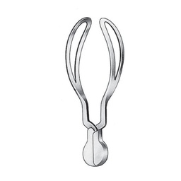 [RAF-108-23] Simpson Obstetrical Forceps, Straight, 23cm