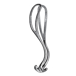 [RAF-128-30] Laufe-Piper Obstetrical Forceps, 30cm