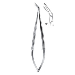 [RE-368-45] Micro Scissors, 18cm, Degree 45