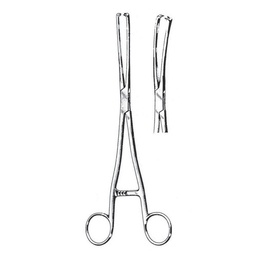 [RAE-420-08] Museux Tenaculum Forceps, 24cm (Curved Sideway) 8 mm