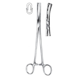 [RAE-432-21] Jacobs Tenaculum Forceps Curved, 21cm