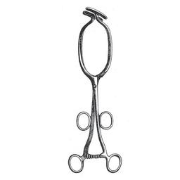 [RAE-446-27] Bonney Hysterectomy Forceps, 27cm