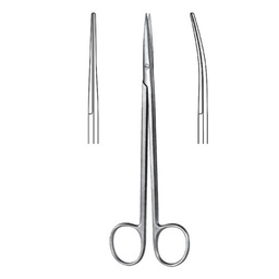 [RE-205-20] Metzenbaum-Fino Dissecting Scissors, Cvd, S\S, 20cm