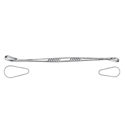 [RAE-558-25] Sims Uterine Curettes, Sharp, 25cm